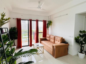 Skye Private 1Bhk in Amanora Park Town with WiFi AC Smart TV Washing Machine
